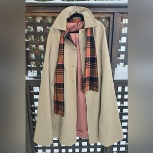 Vintage Wool Cape